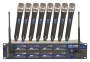 VocoPro UHF-8800 8-Channel UHF Handheld Wireless Microphone System