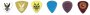 Clayton Guitar Pick Test Pack (6-Pack)