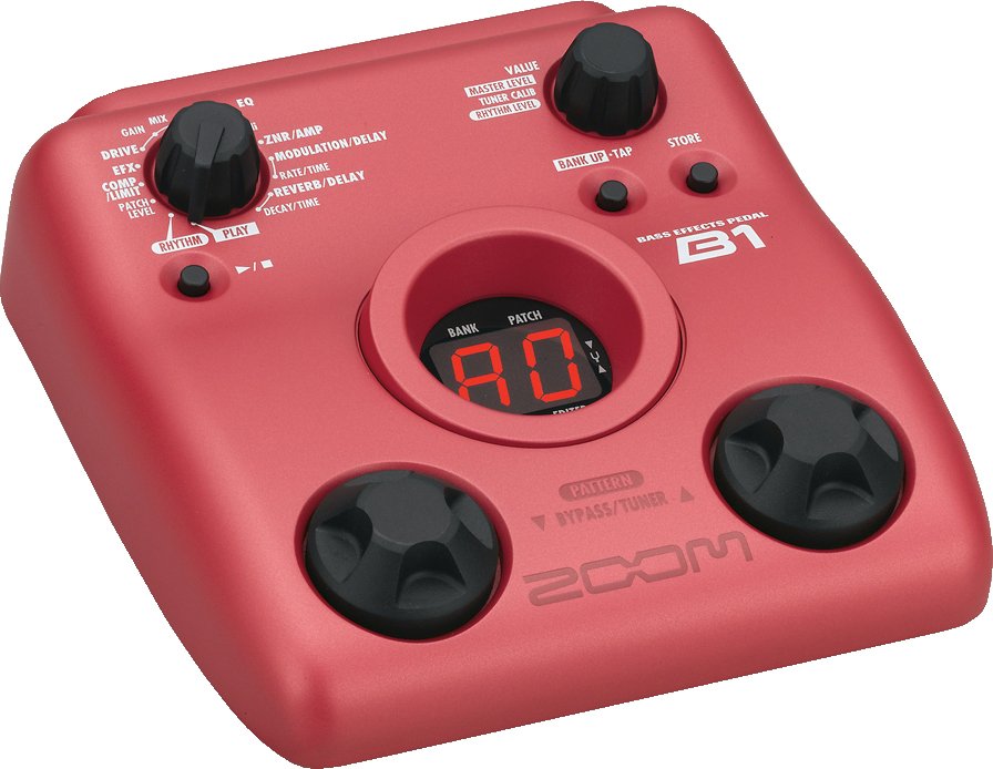 zoom bass pedal