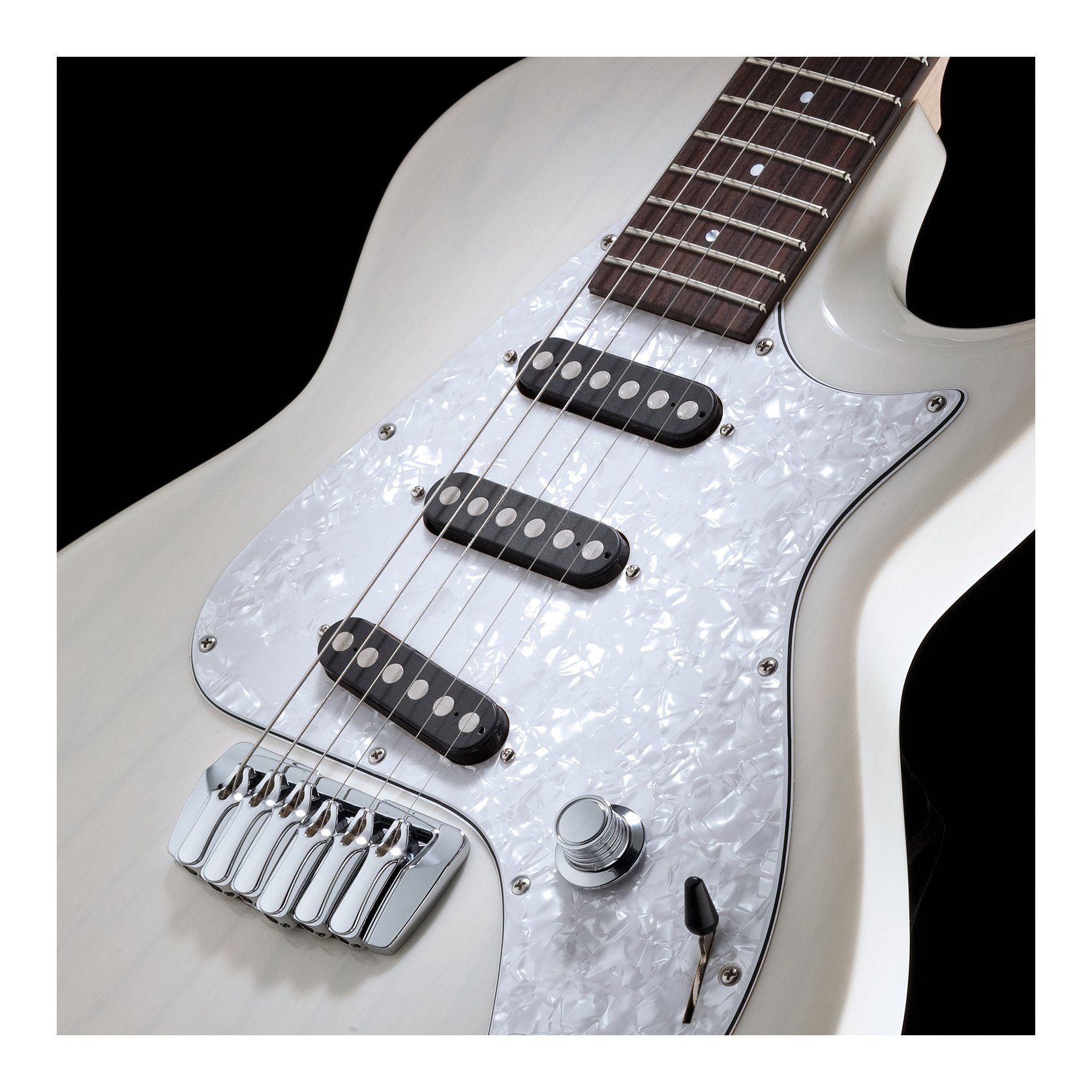 White Taylor Guitar