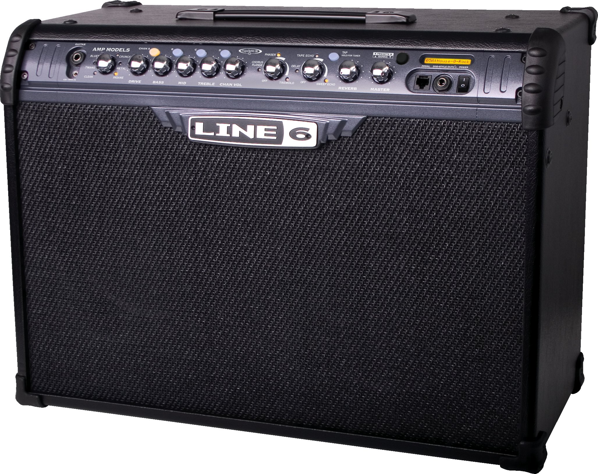 Line 6 Spider III 120 Stereo Guitar Combo Amplifier (2x60 Watts, 2x10 in.)