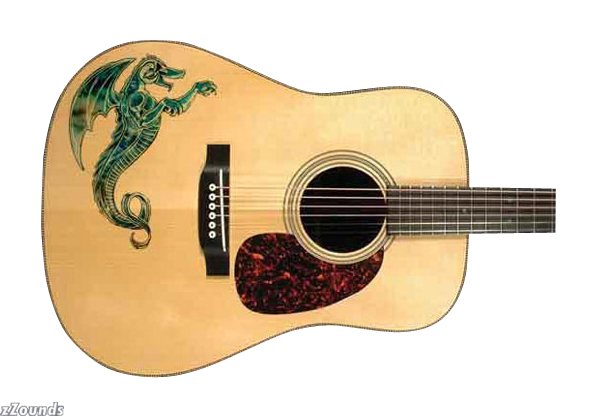 Manufacturer's Description for Strattoo Acoustic Guitar Tattoo