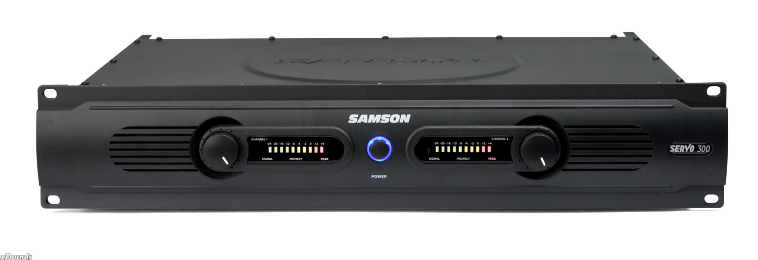 Manufacturer's Description for Samson Servo 300 Power Amplifier