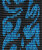 Black and Blue Detail