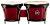 Wine Red Burst
