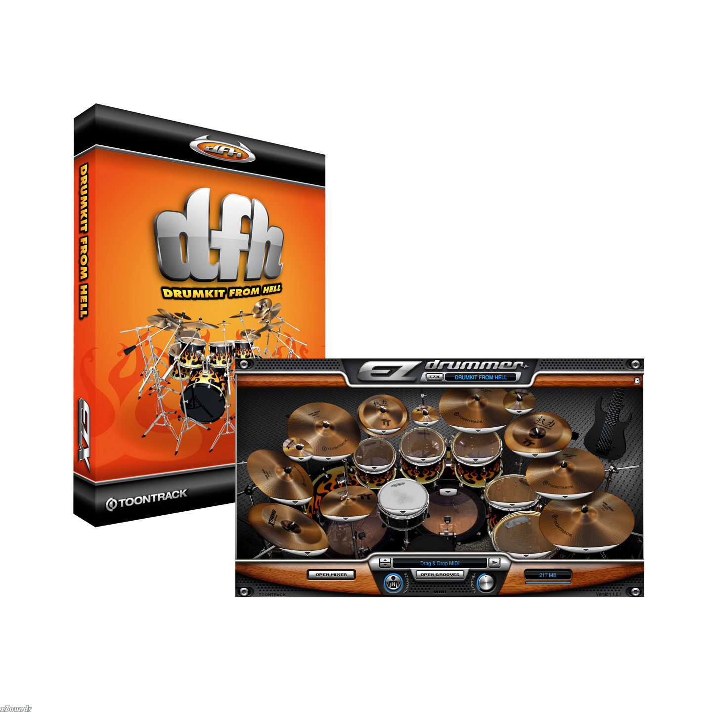 Toontrack Drumkit From Hell Expansion