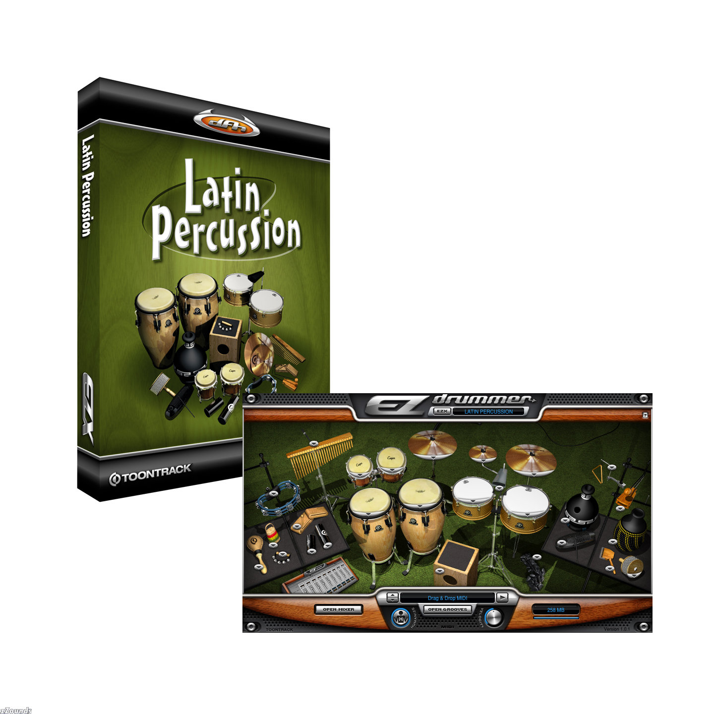 Toontrack Latin Percussion Expansion Drummer