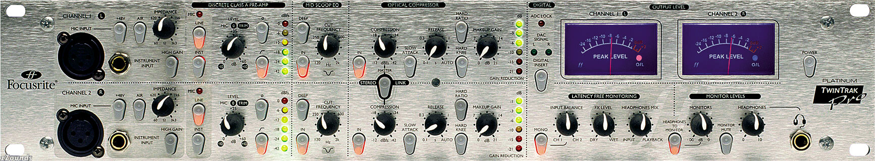 focusrite twintrak pro