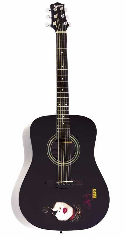Silvertone Acoustic Guitar. Dark Star Acoustic Guitar