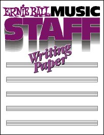 Ernie Ball Staff Paper