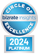 bizrate insights circle of excellence 2020 platinum