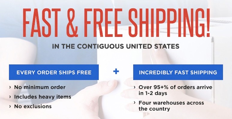 fast & free shipping