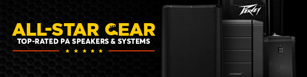 Your Top-Rated PA Speakers & Systems