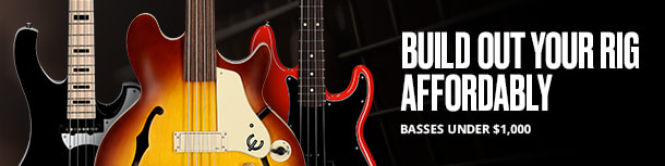 Bass Guitars Under $1,000!