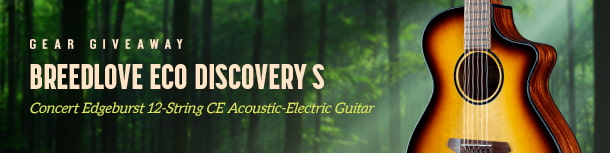 Breedlove Guitar Giveaway!