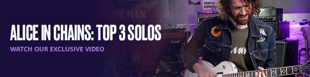 zZounds Exclusive Video: Alice in Chains - Top 3 Solos