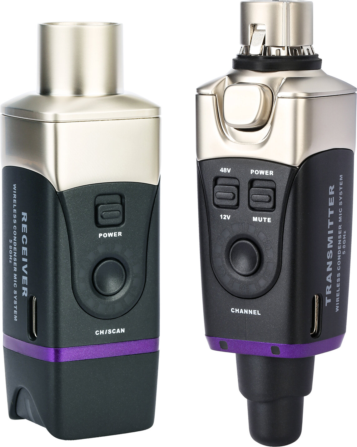 Xvive U35C 5G Condenser Mic Plug-On Wireless Sys