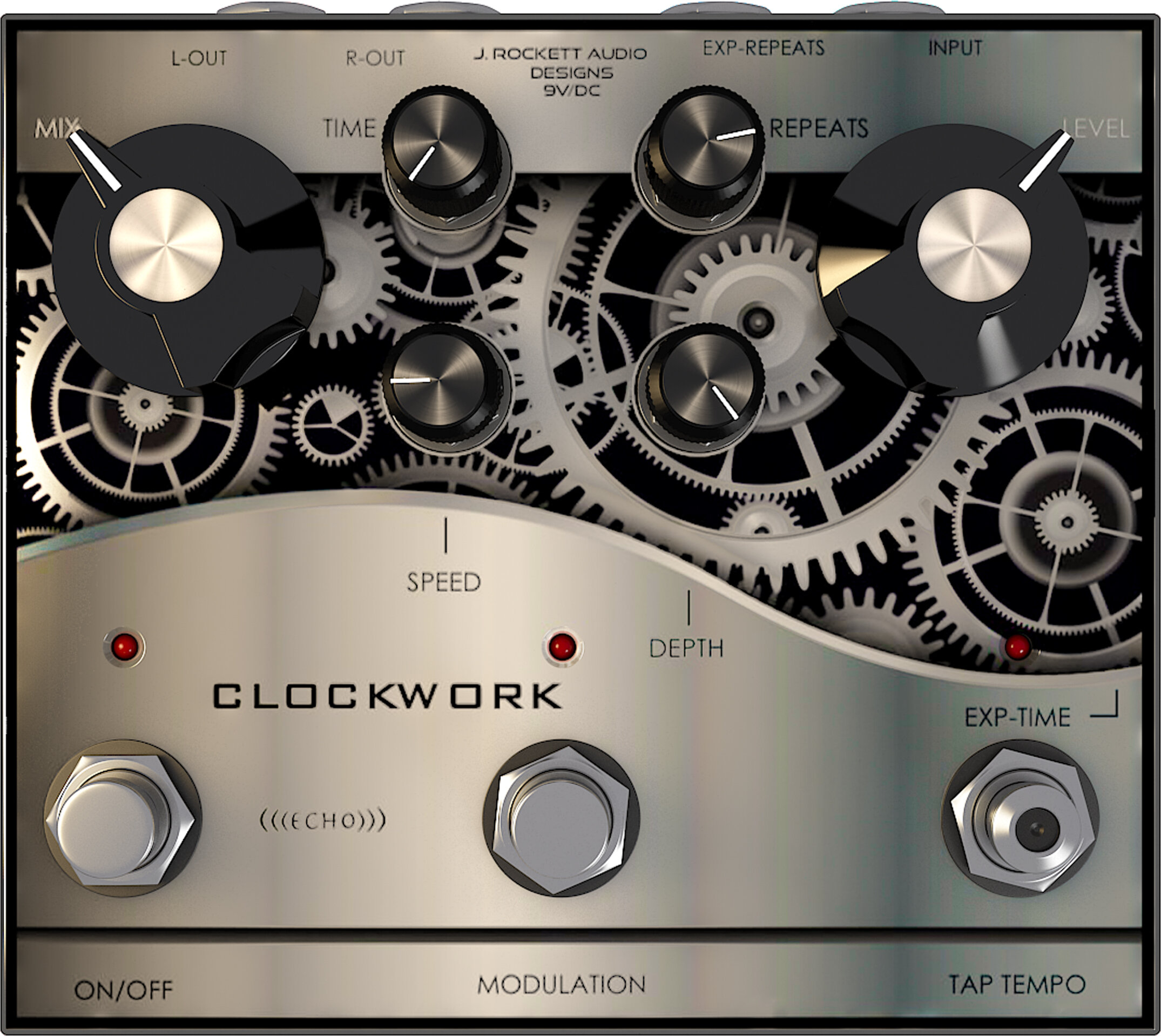 J Rockett Audio Clockwork Echo Pedal