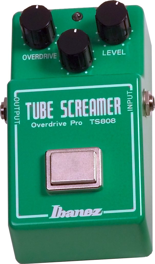 Orig Tube Screamer Overdrive Pedal - Ibanez TS808