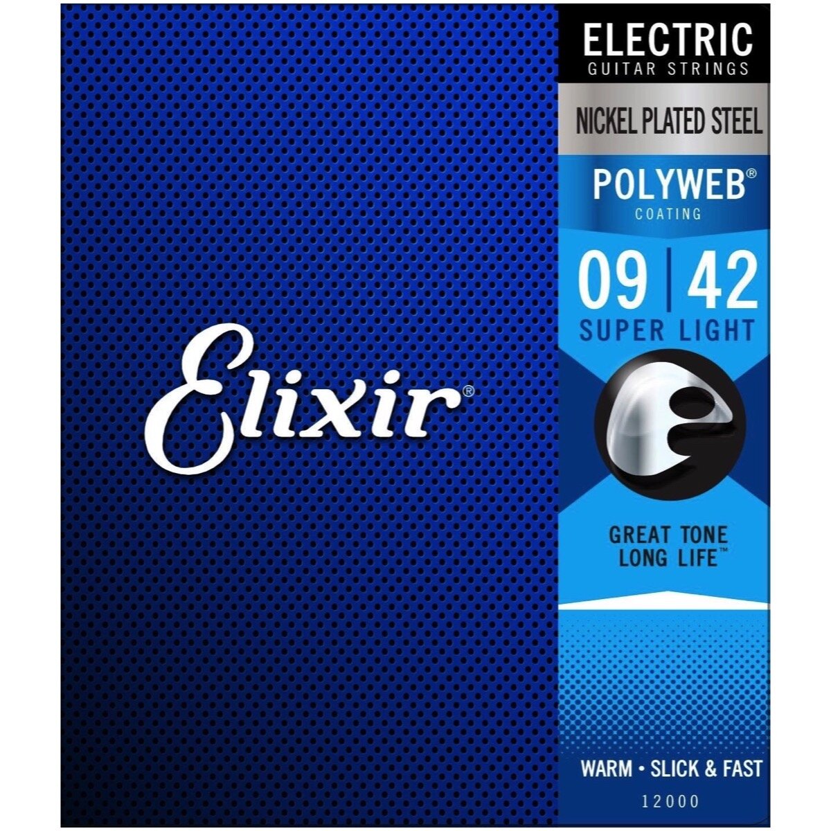 Elixir 12000 Sup Lt Electric Gtr Strings POLYWEB