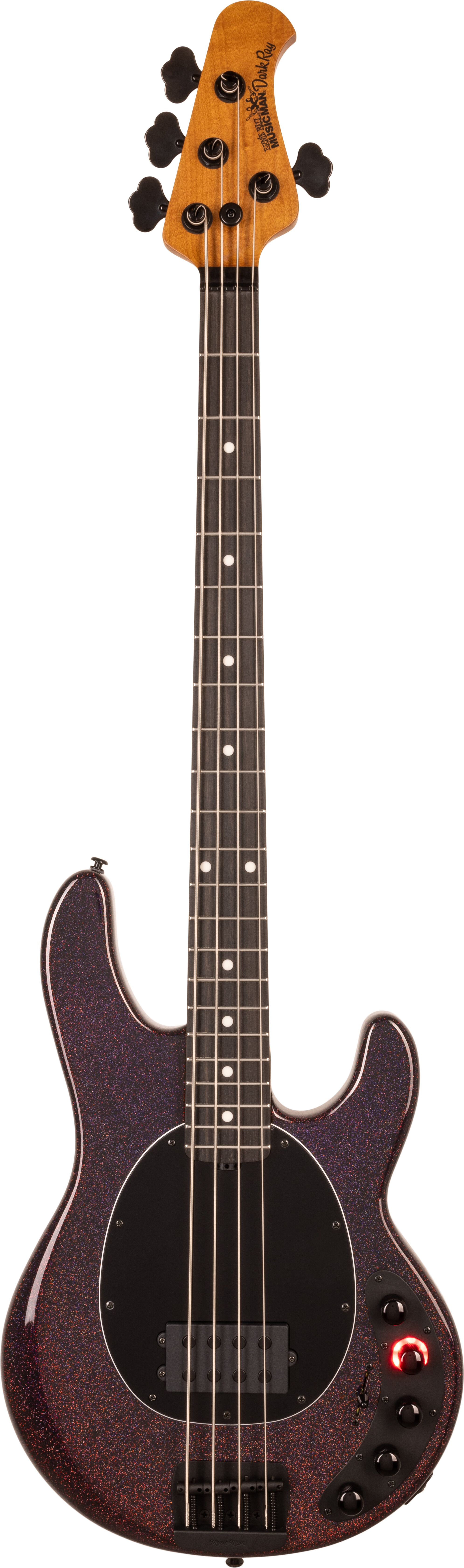 Music Man DarkRay Bass with MONO Bag Dark Rainbow -  Ernie Ball Music Man, 128-DKR-50-01-MB-BM