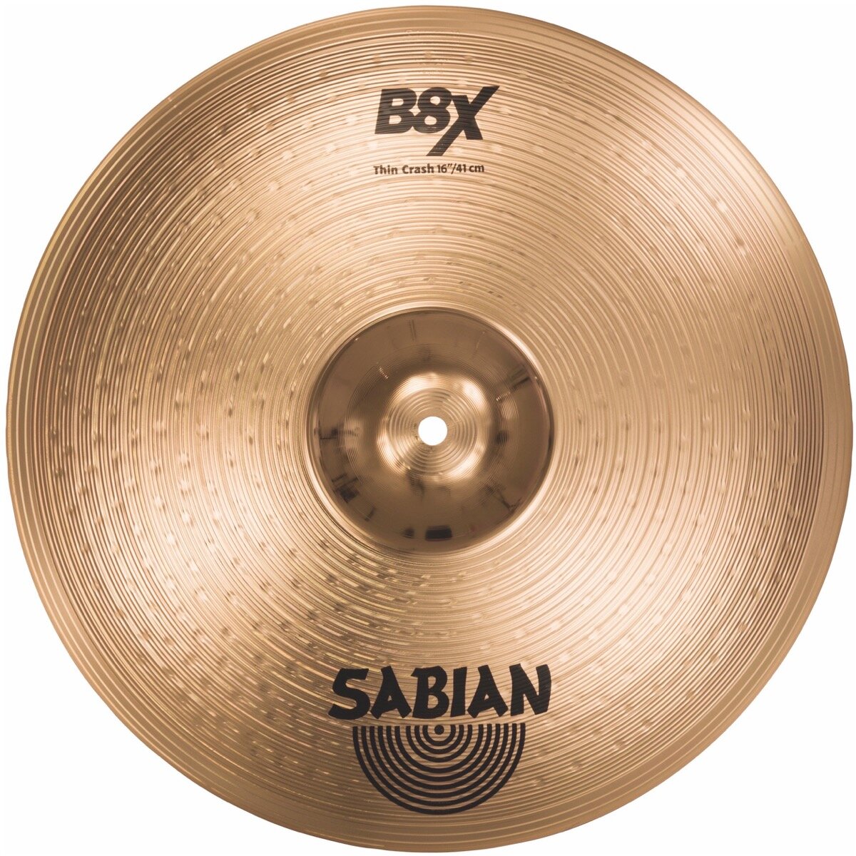 Sabian B8X 16 Inch Thin Crash