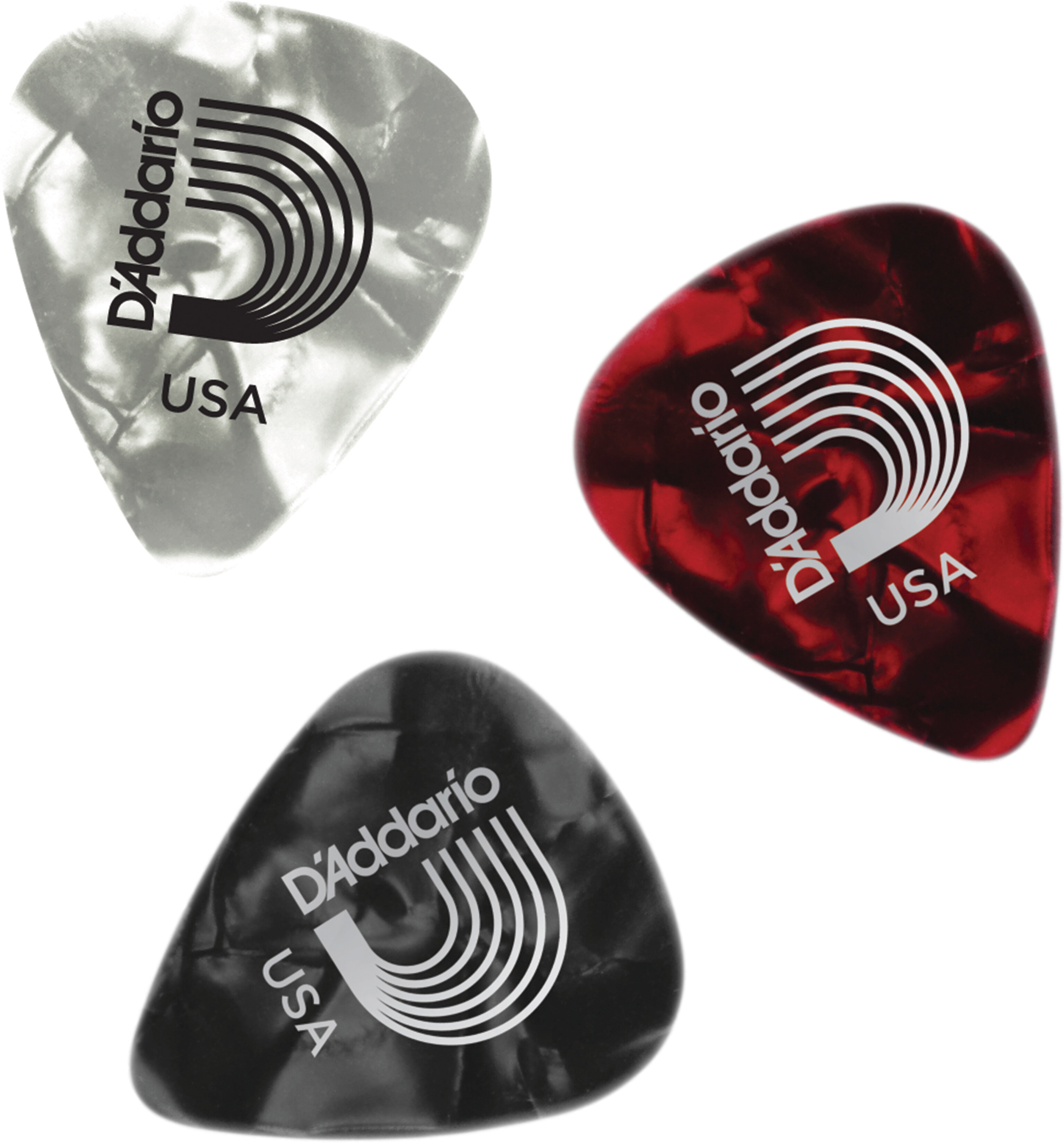 DAddario 1CAPX-25 Classic Celluloid Picks 25pk