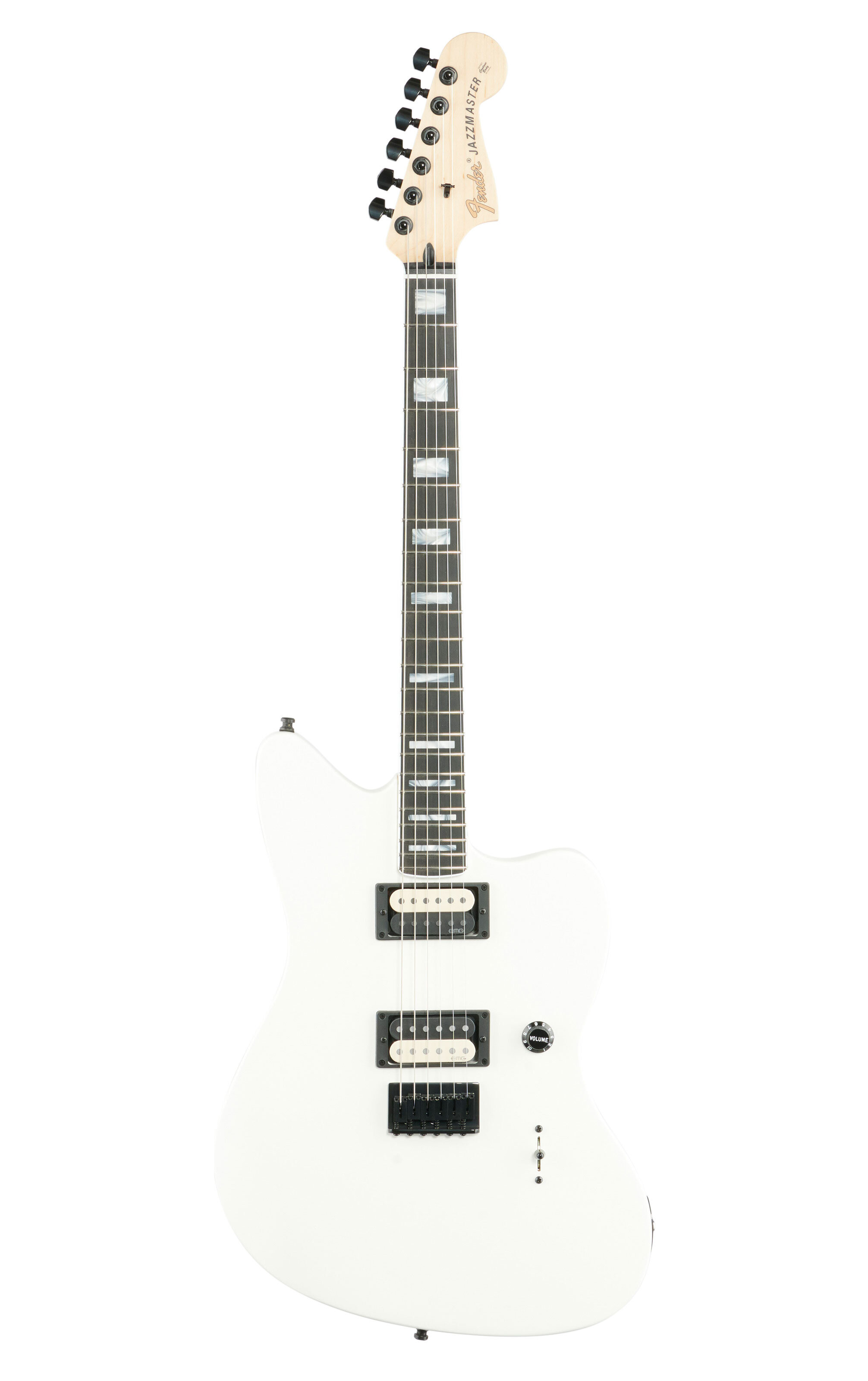 Fender Jim Root Jazzmaster V4 EBN Satin White W/C -  0145301780