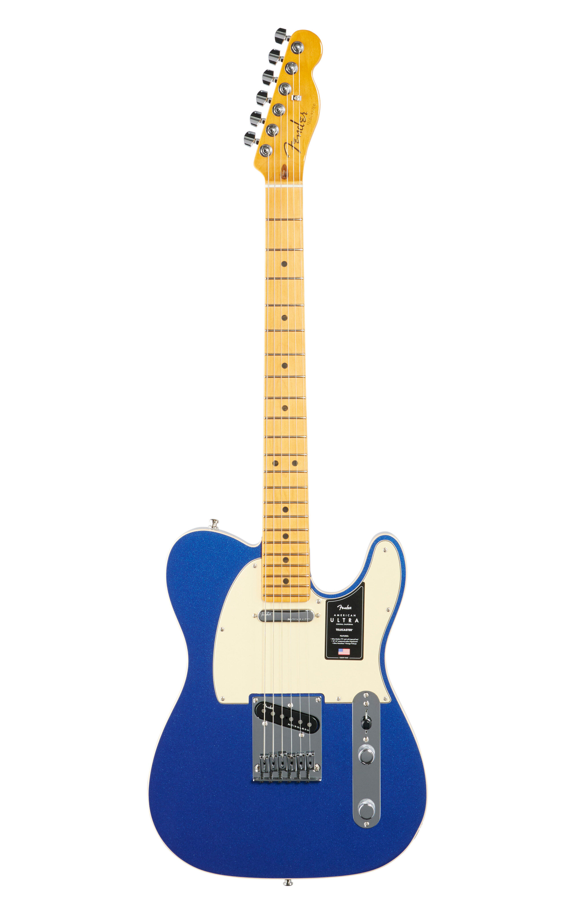 Fender American Ultra Telecaster MN Cobra Blue WC -  0118032795