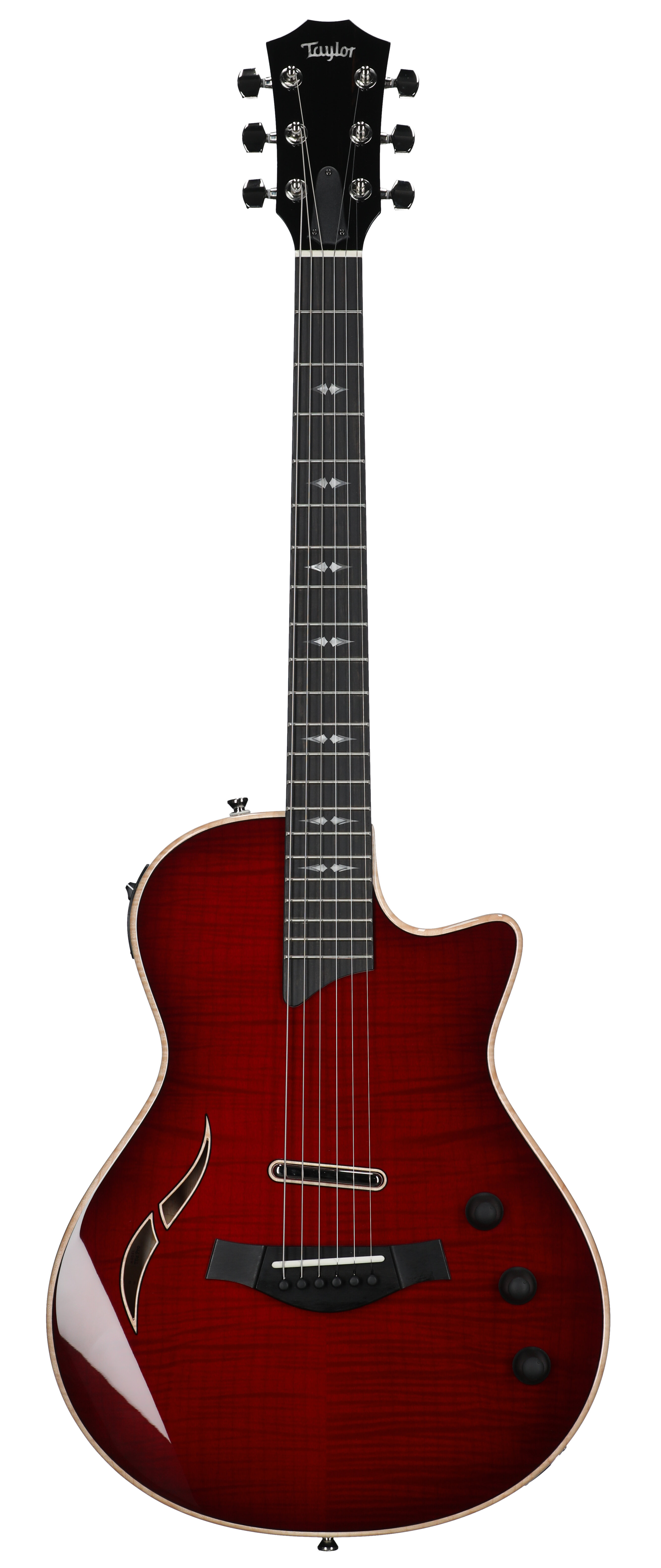 Taylor T5z Pro Armrest Electric Guitar Cayenne Red -  Taylor Guitars, T5z-Pro-Red-Armrest