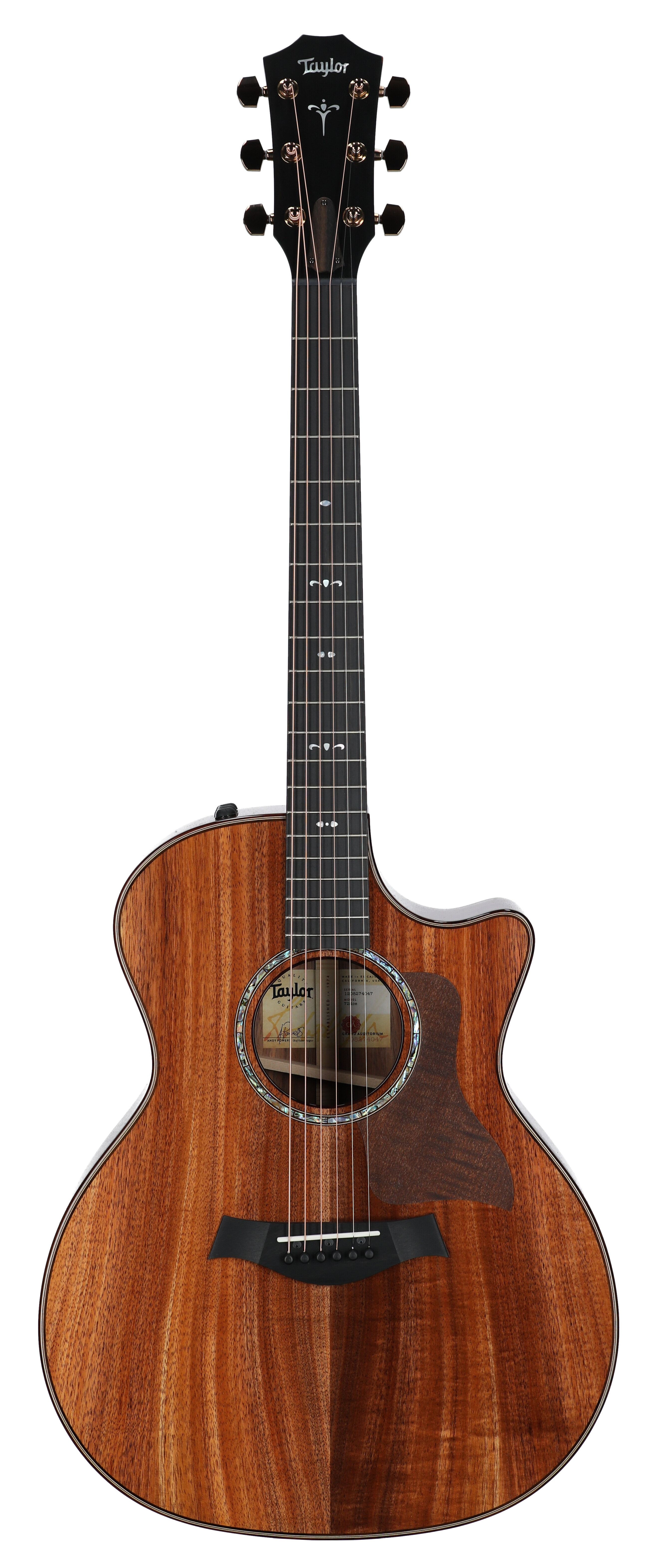 Taylor 724ce Koa Acoustic Electric Guitar -  Taylor Guitars, 724ce-24