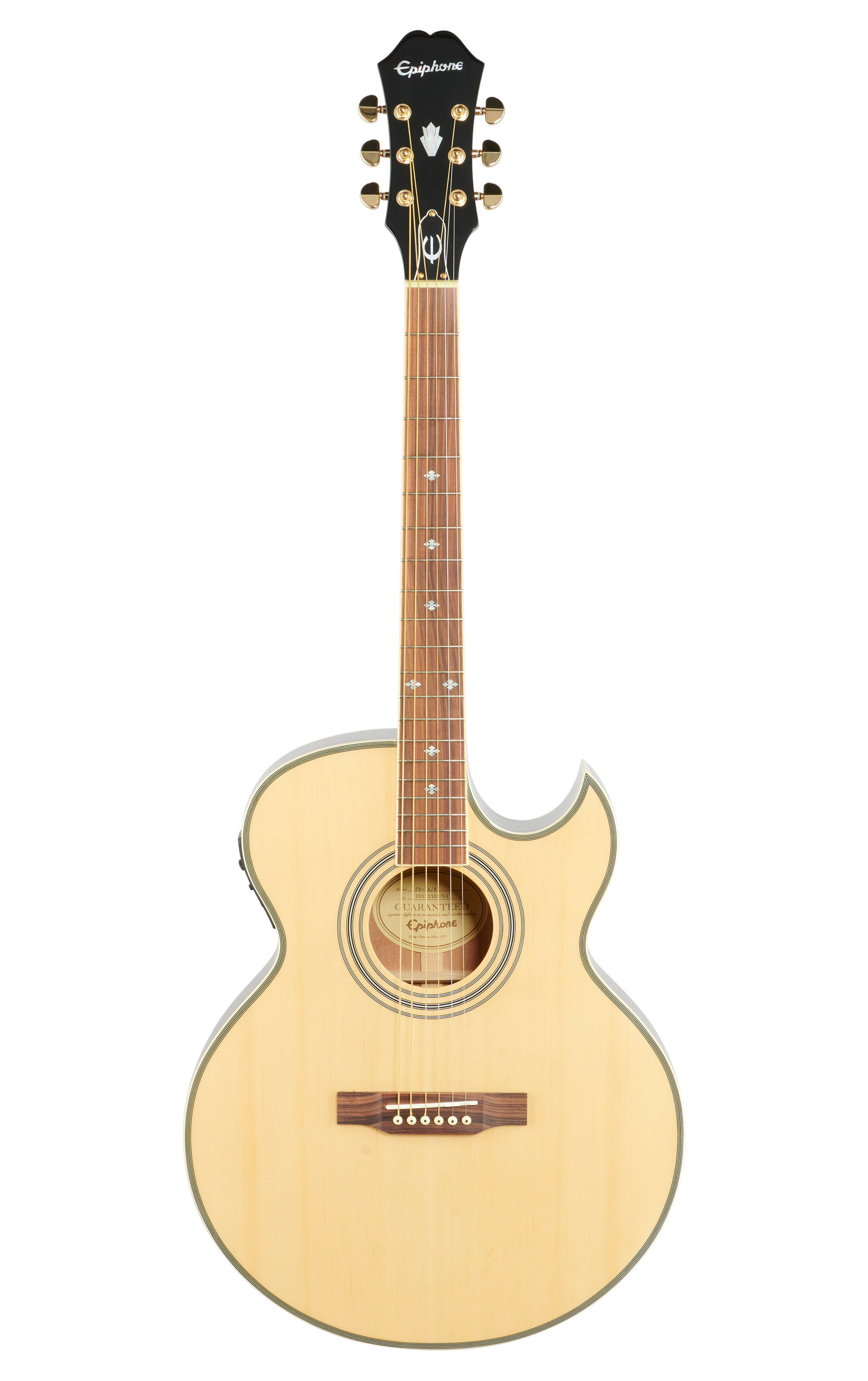 Epiphone PR5E Acoustic Electric Guitar Natural