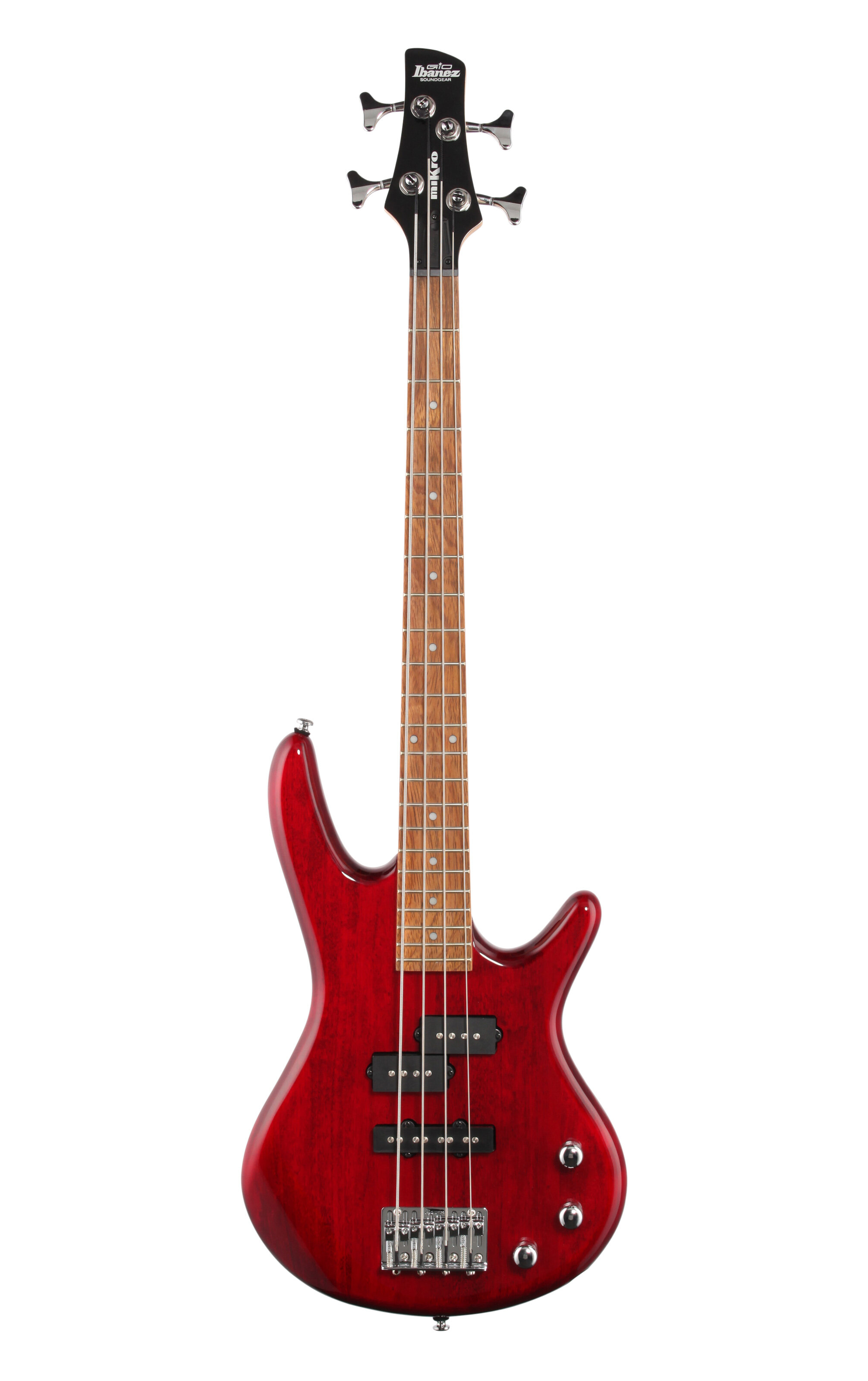 Ibanez Gio Mikro GSRM20 El Bass Transparent Red -  GSRM20TR