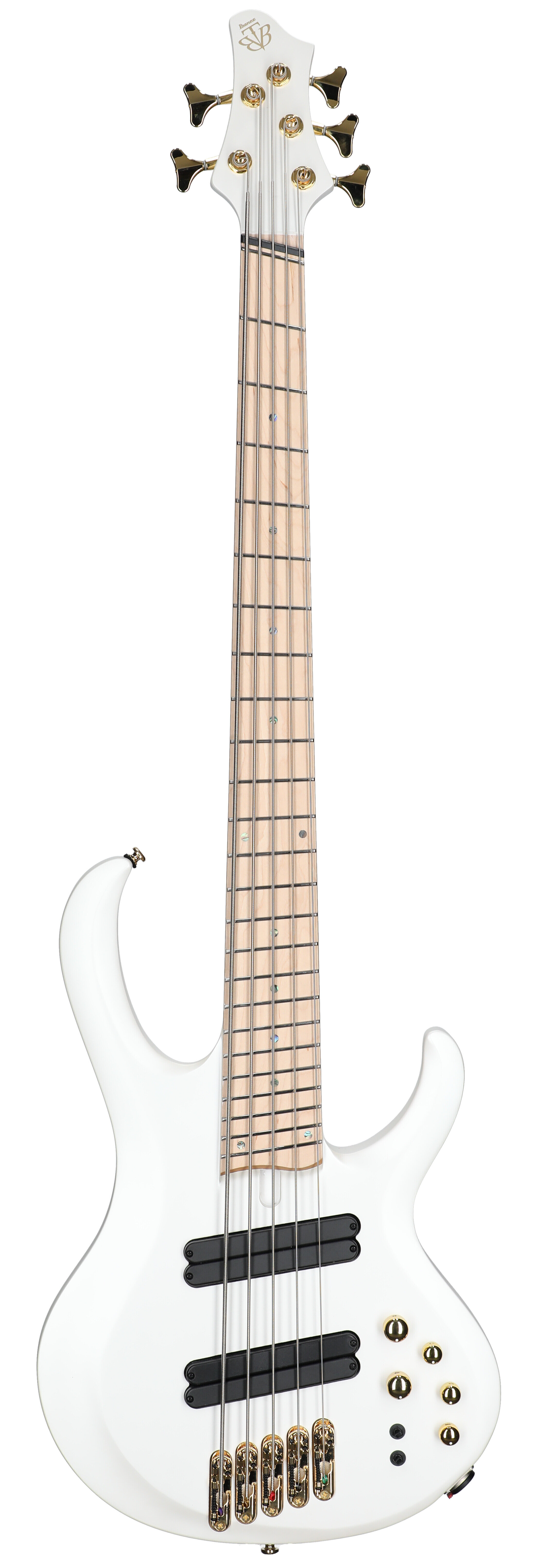 Ibanez Bass Workshop BTB605 MS Pearl White Matte -  BTB605MLMPWM