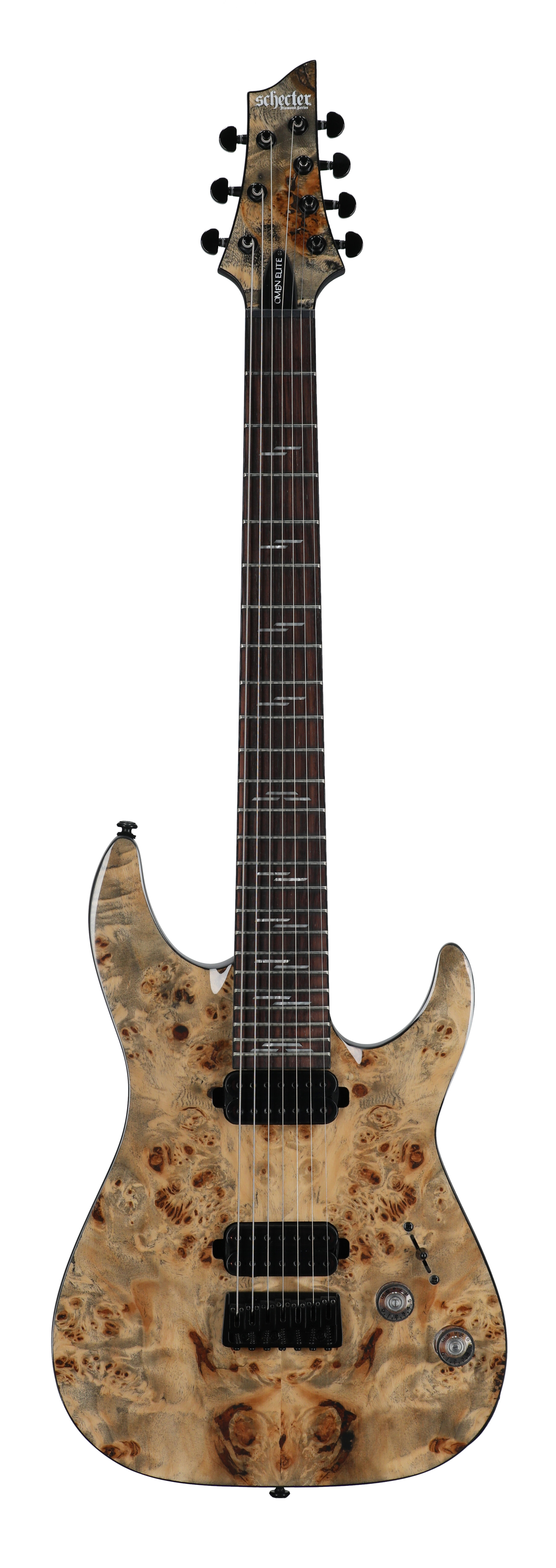 Schecter Omen Elite-7 Electric Guitar Charcoal -  2457