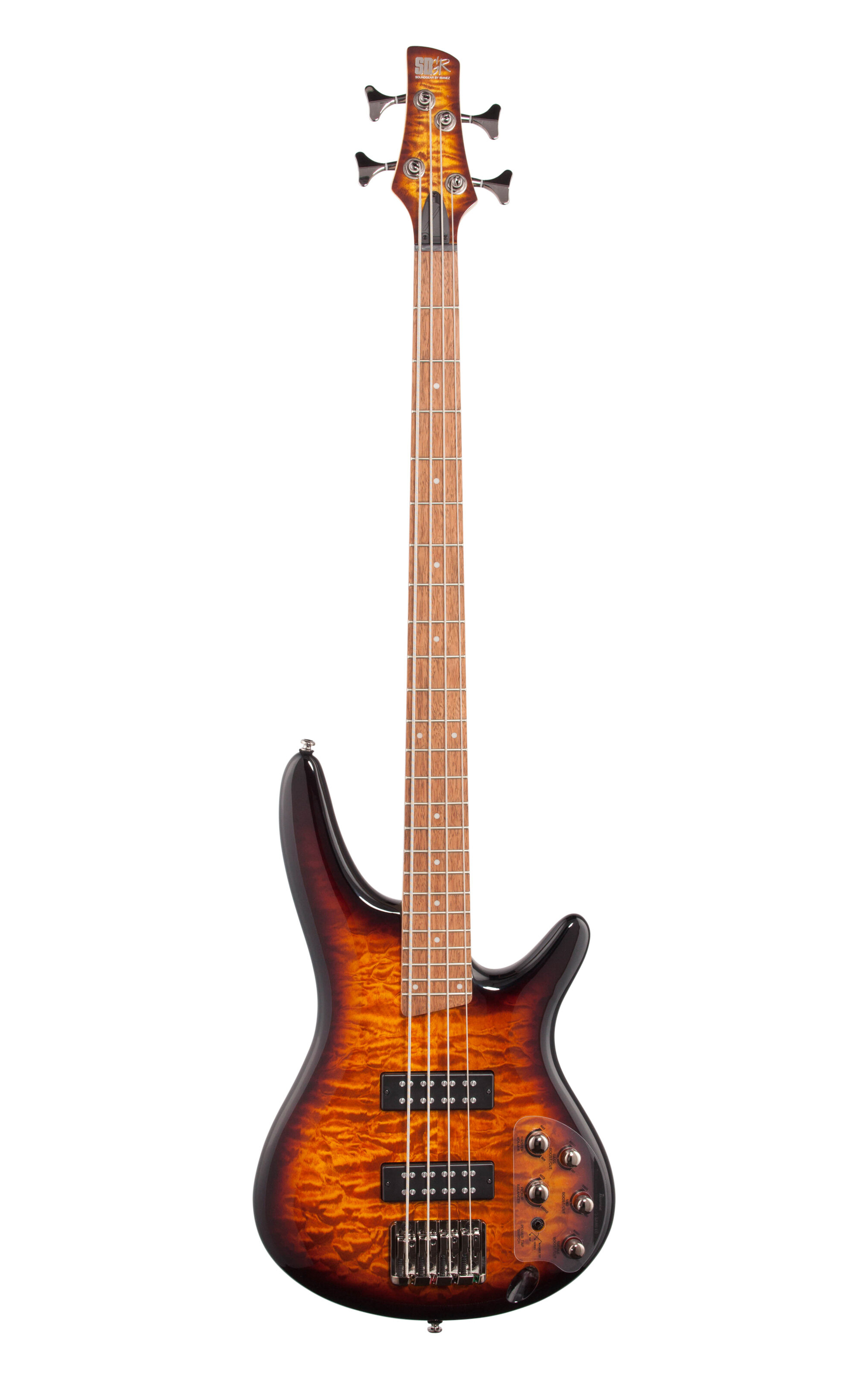 Ibanez SR400EQM Electric Bass Dragon Eye Burst -  SR400EQMDEB