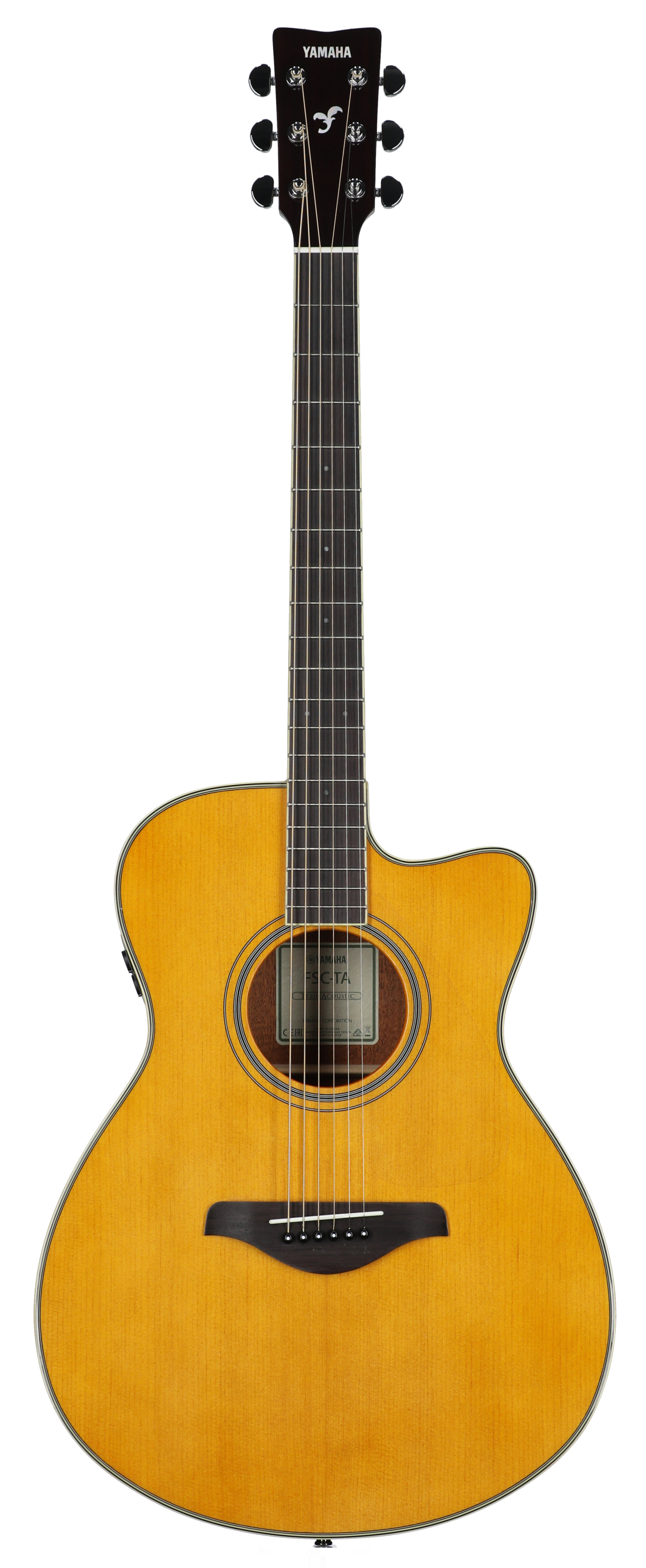 Yamaha FS Cutaway Trans Acoustic Vintage Tint