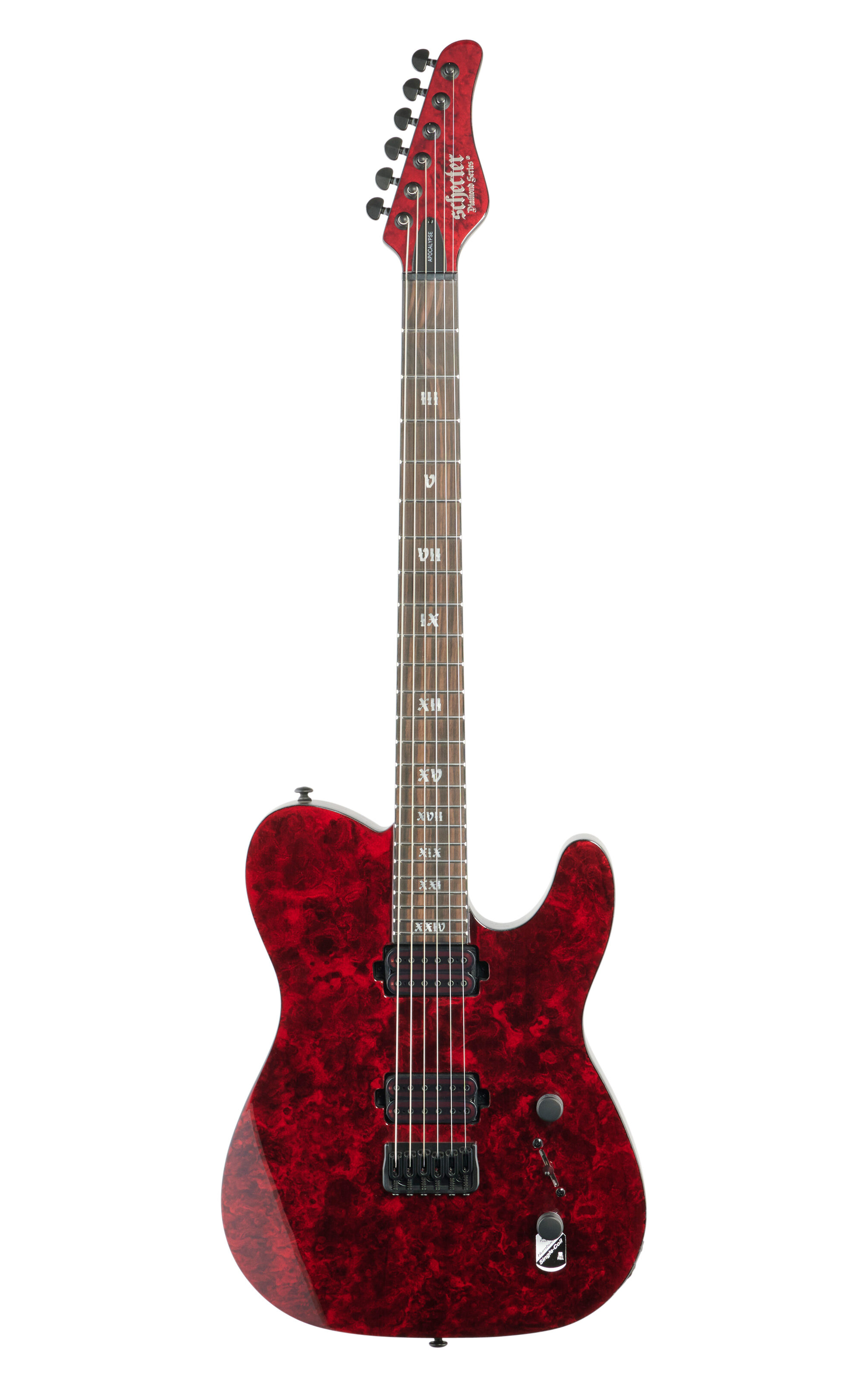 Schecter PT Apocolypse Electric Guitar Red Reign -  1292