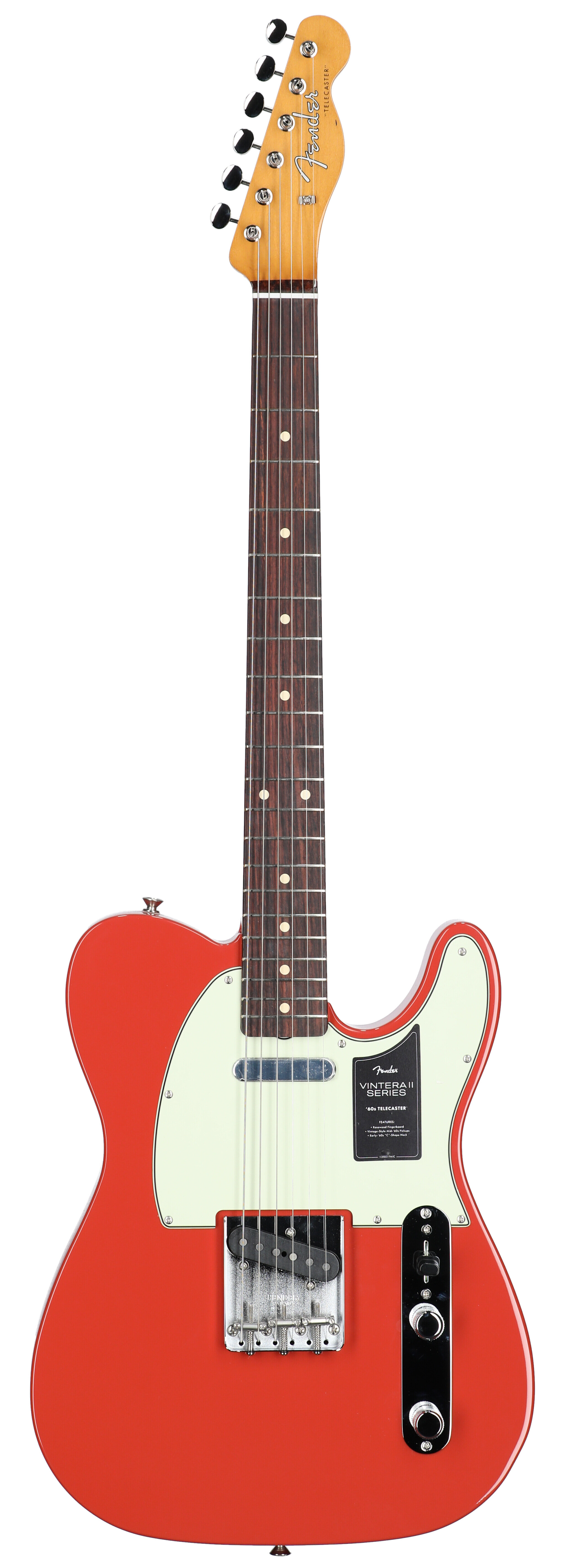 Fender Vintera II 60s Telecaster RW Fiesta Red WB