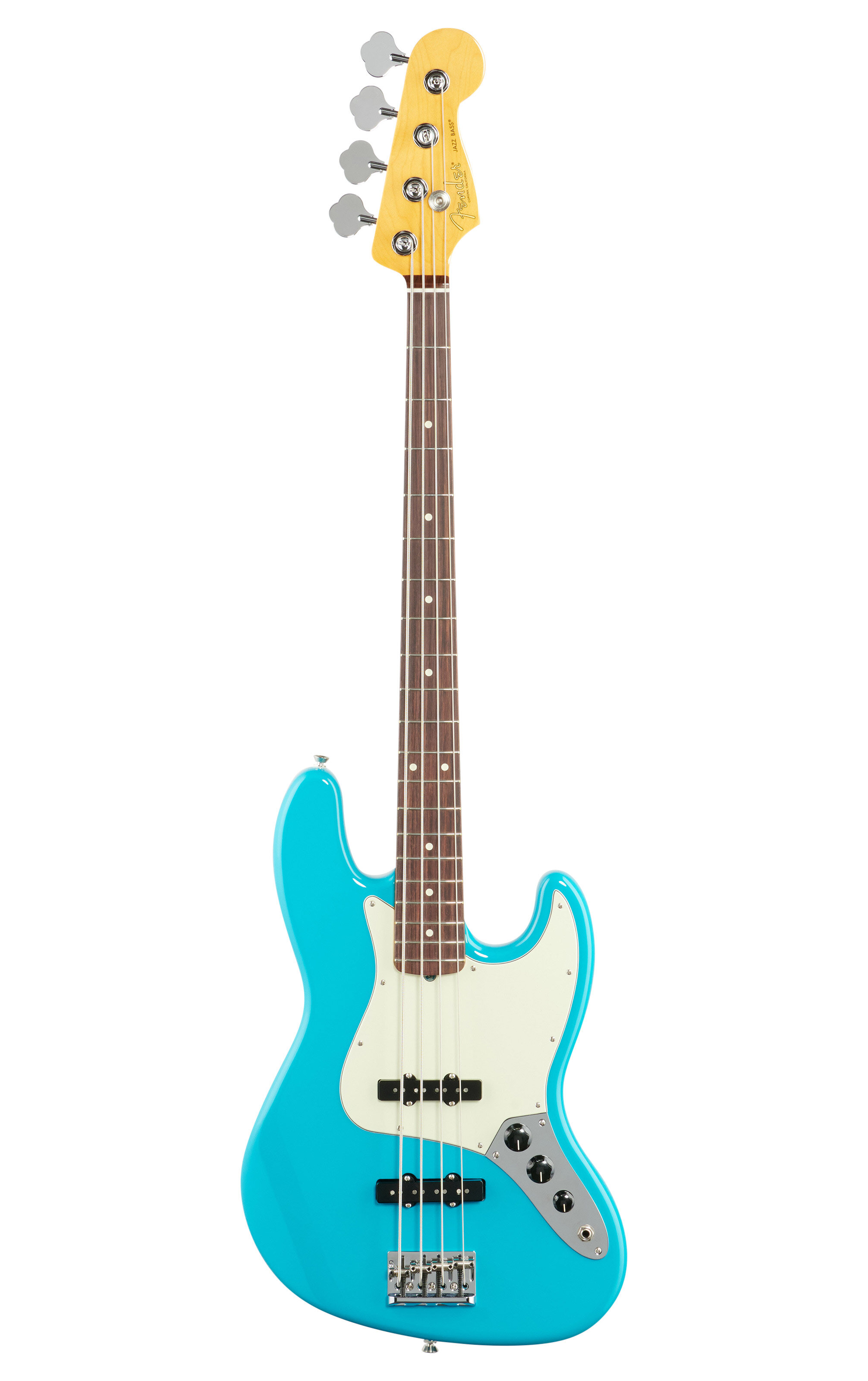Fender American Pro II Jazz Bass RW Miami Blue WC