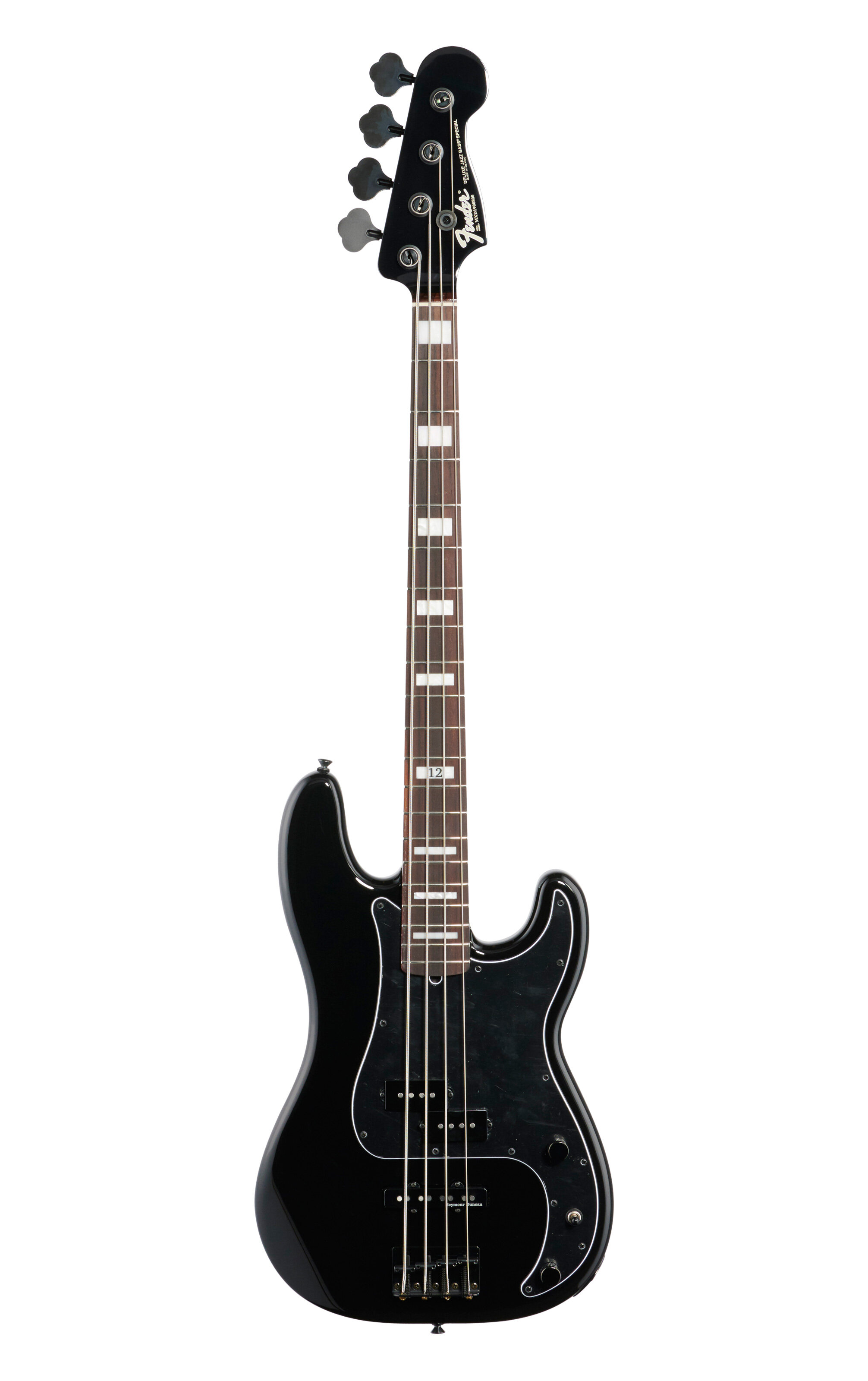Fender Duff McKagan Deluxe P Bass RW Black W/B -  0146510306