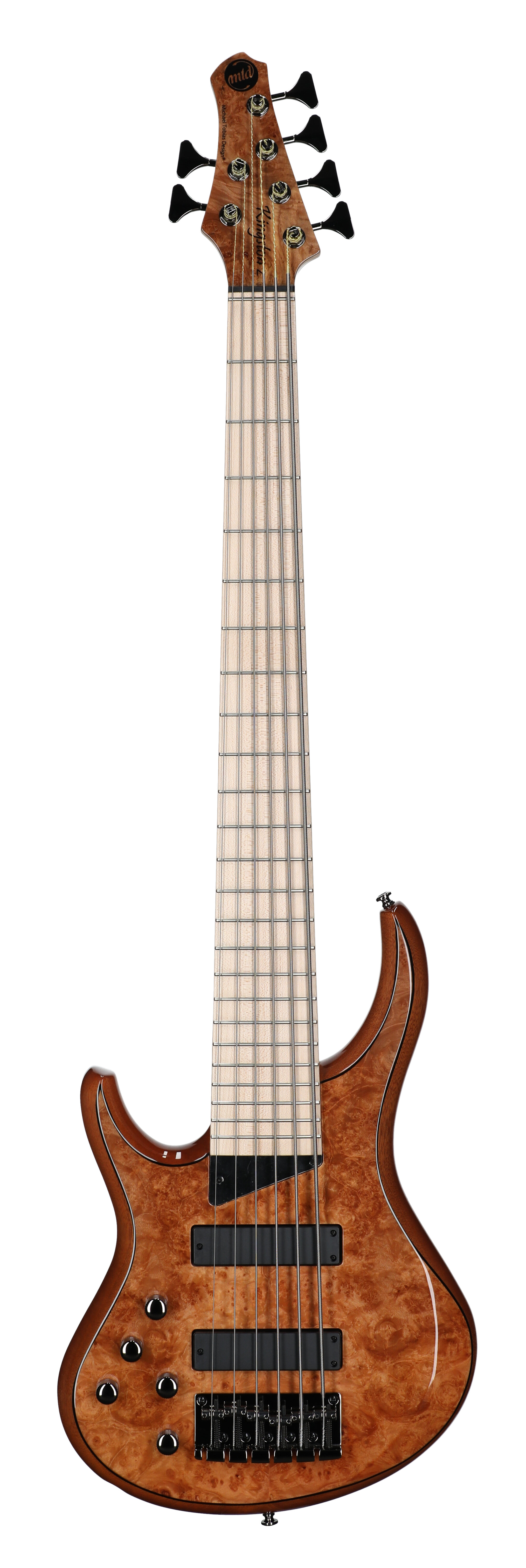 MTD Kingston Z6 Left-Handed Bass Guitar Natural