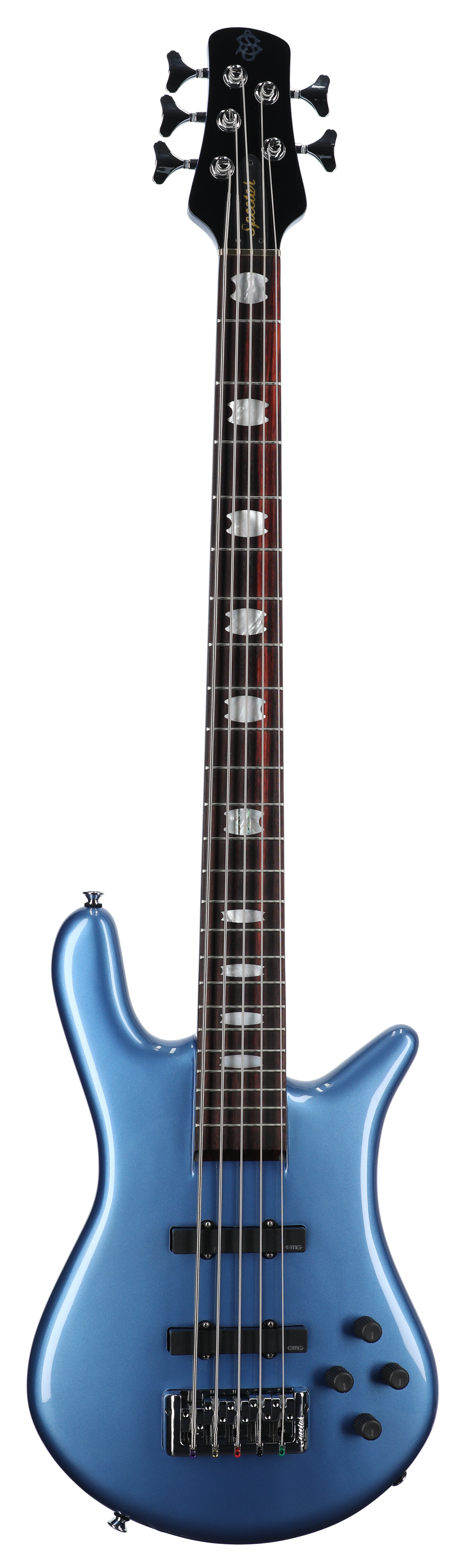 Spector Euro 5 Classic Bass WB Metallic Blue Gloss