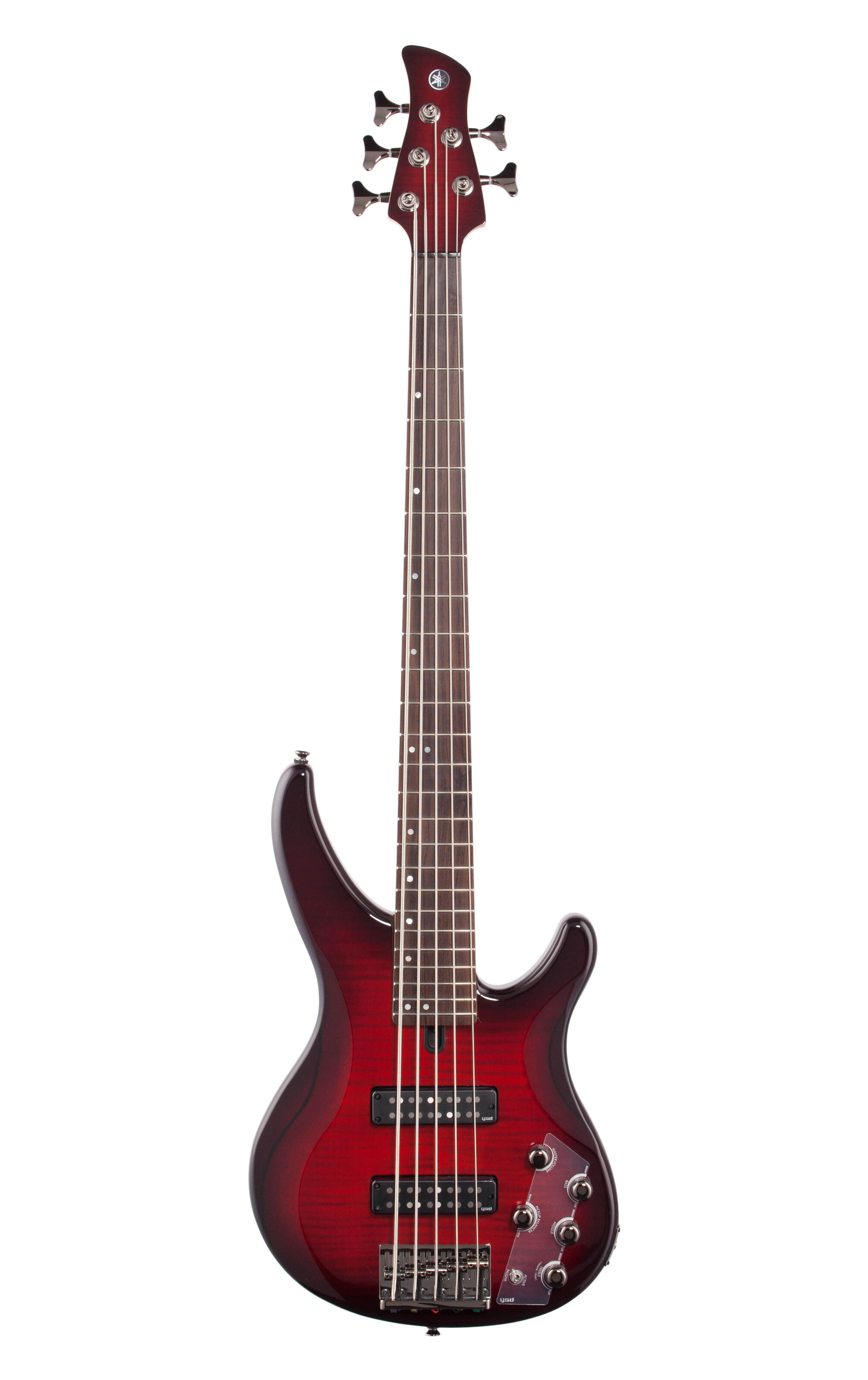 Yamaha TRBX605FM Electric Bass Guitar Dark Red Bst -  TRBX605FM DRB