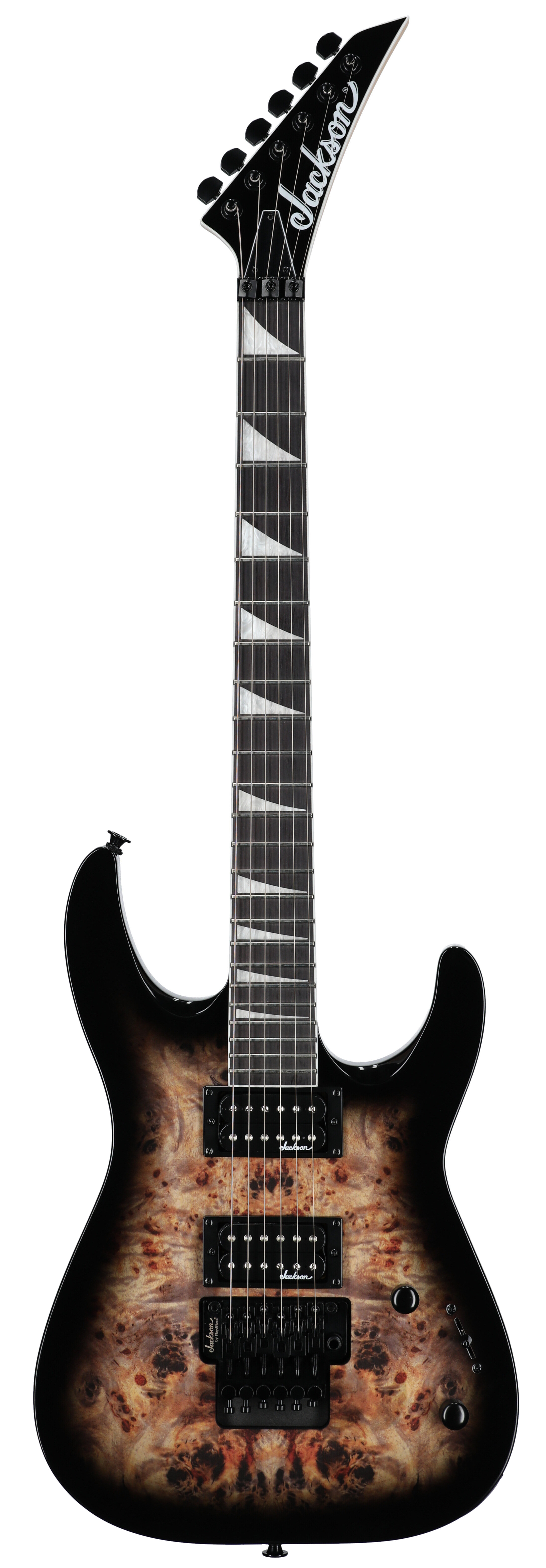 Jackson JS Series Dinky JS32 DKAP Trans Blk Burst