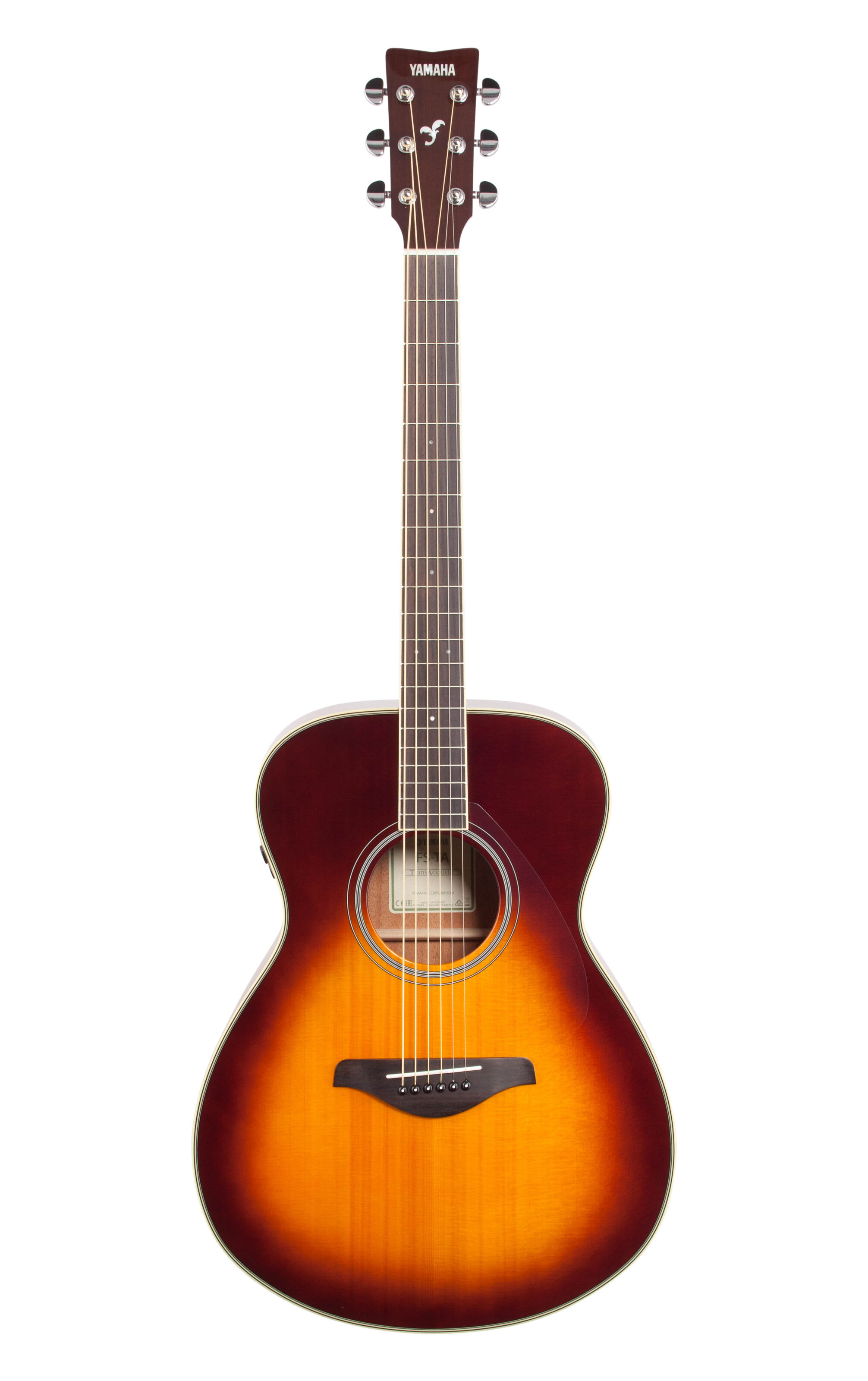 Yamaha FSTA Concert Transacoustic Brown Sunburst