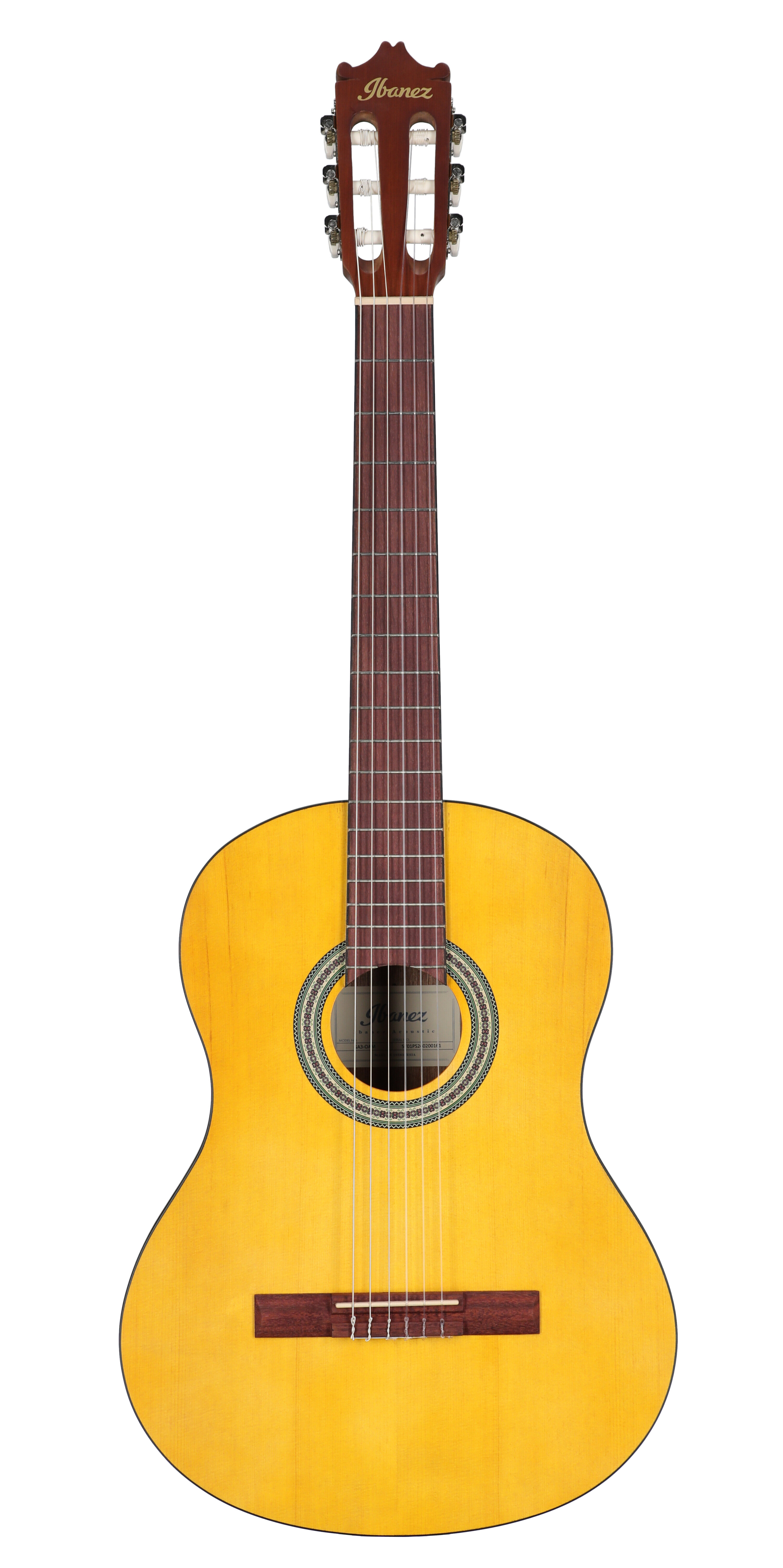 Ibanez GA3 Nylon String Guitar Open Pore Amber
