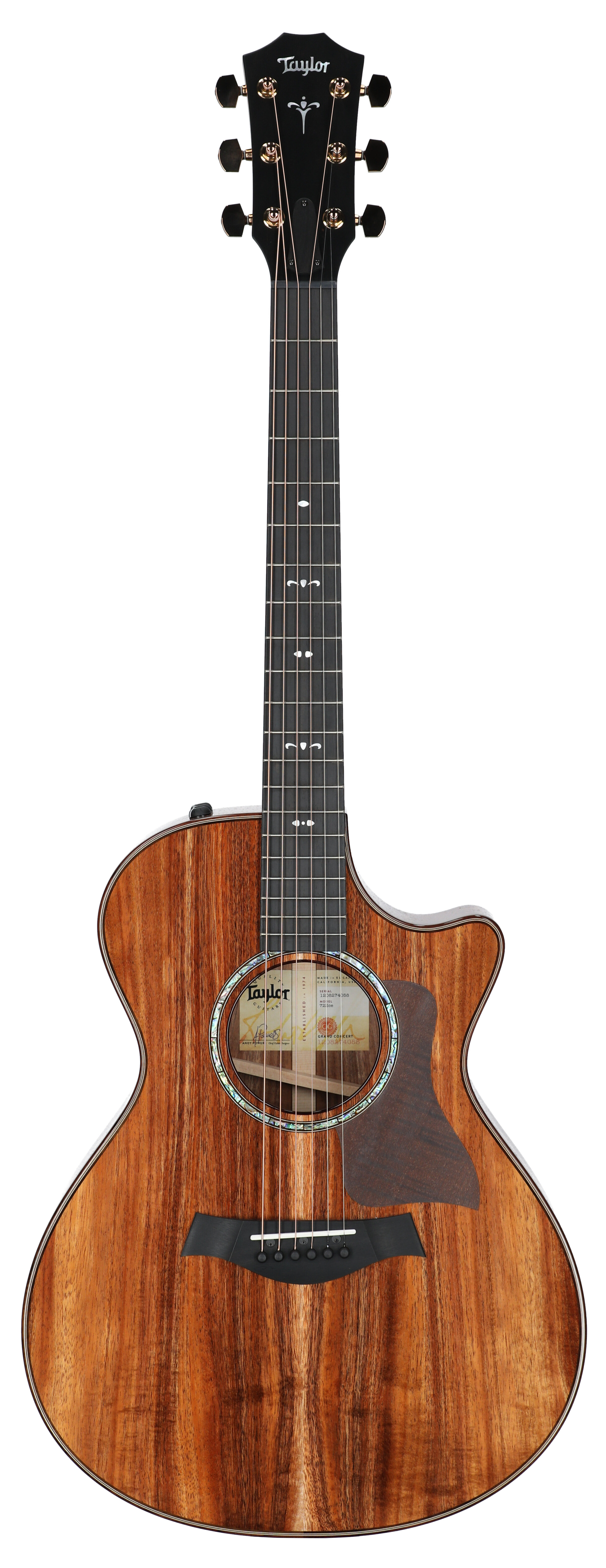 Taylor 722ce Koa Acoustic Electric Guitar -  Taylor Guitars, 722ce-24