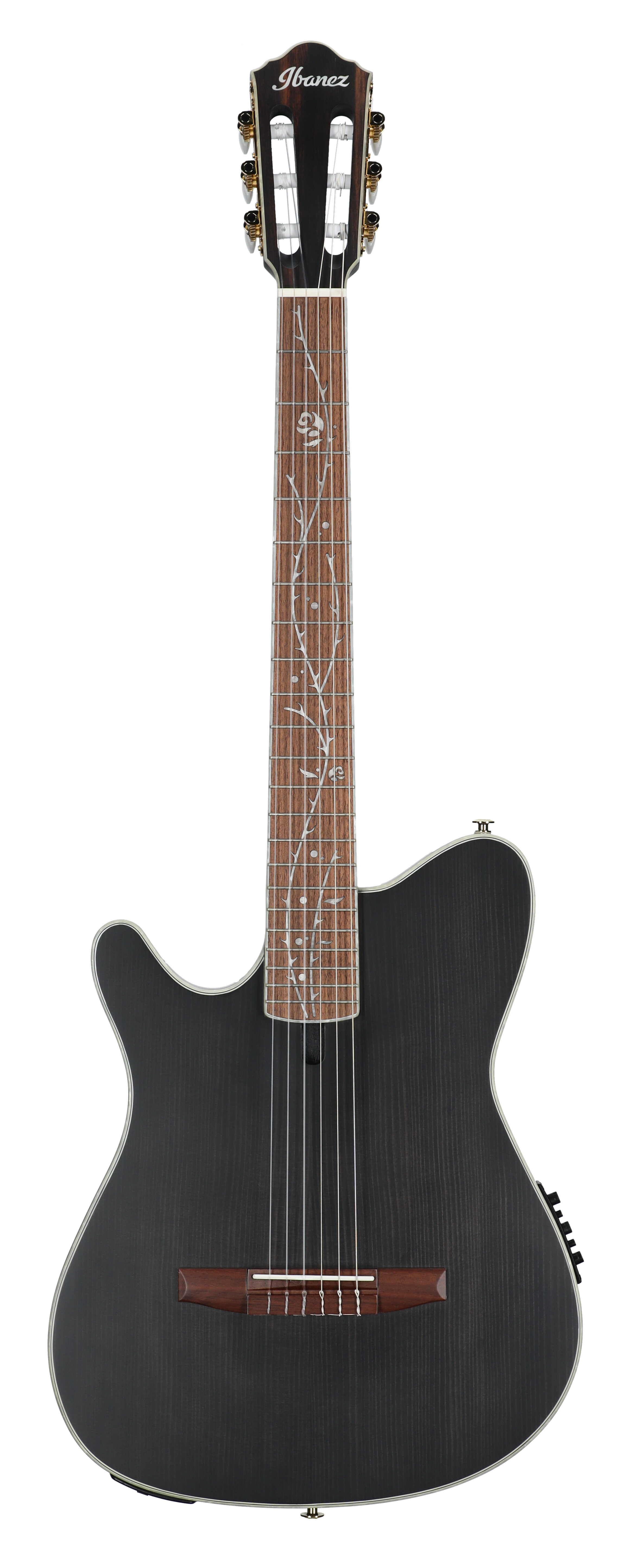 Ibanez Tim Henson TOD10 LH Nylon AEG Tr Blk Flat
