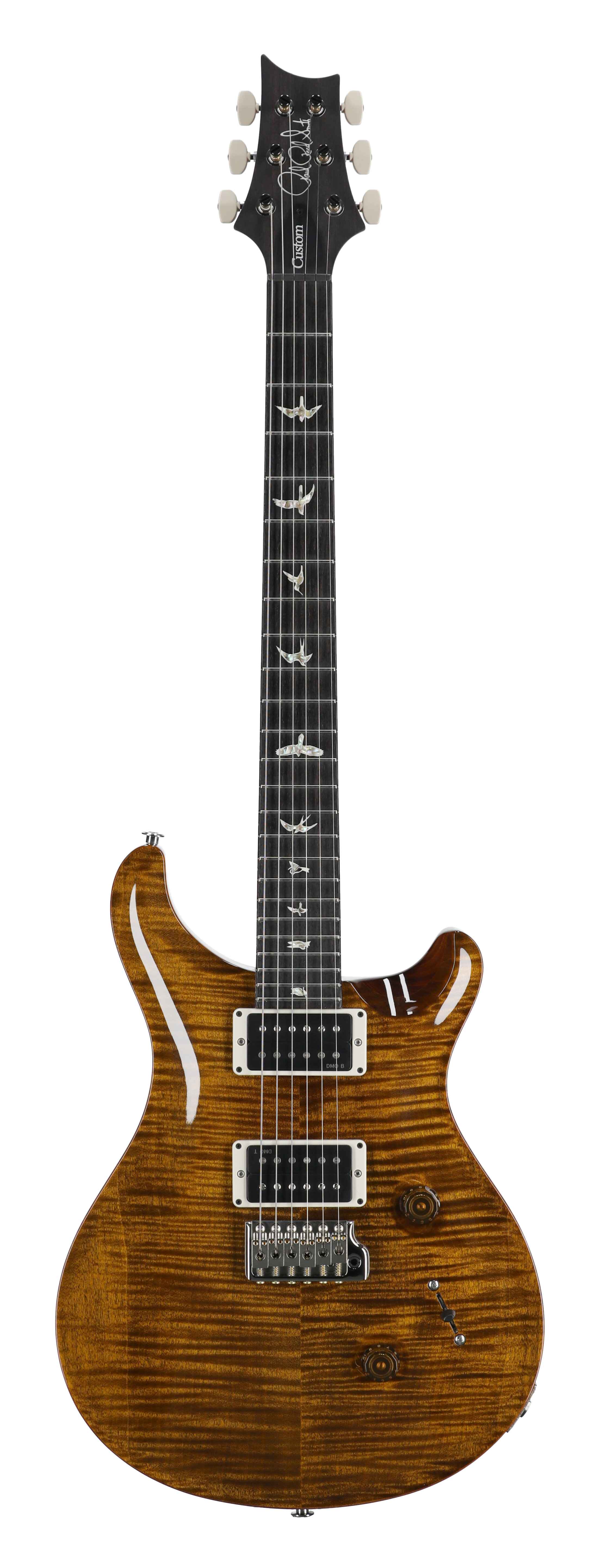 PRS Custom 24 Black Gold with Case